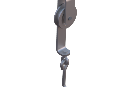 Pulley Hook for Swine Overhead Conveyor