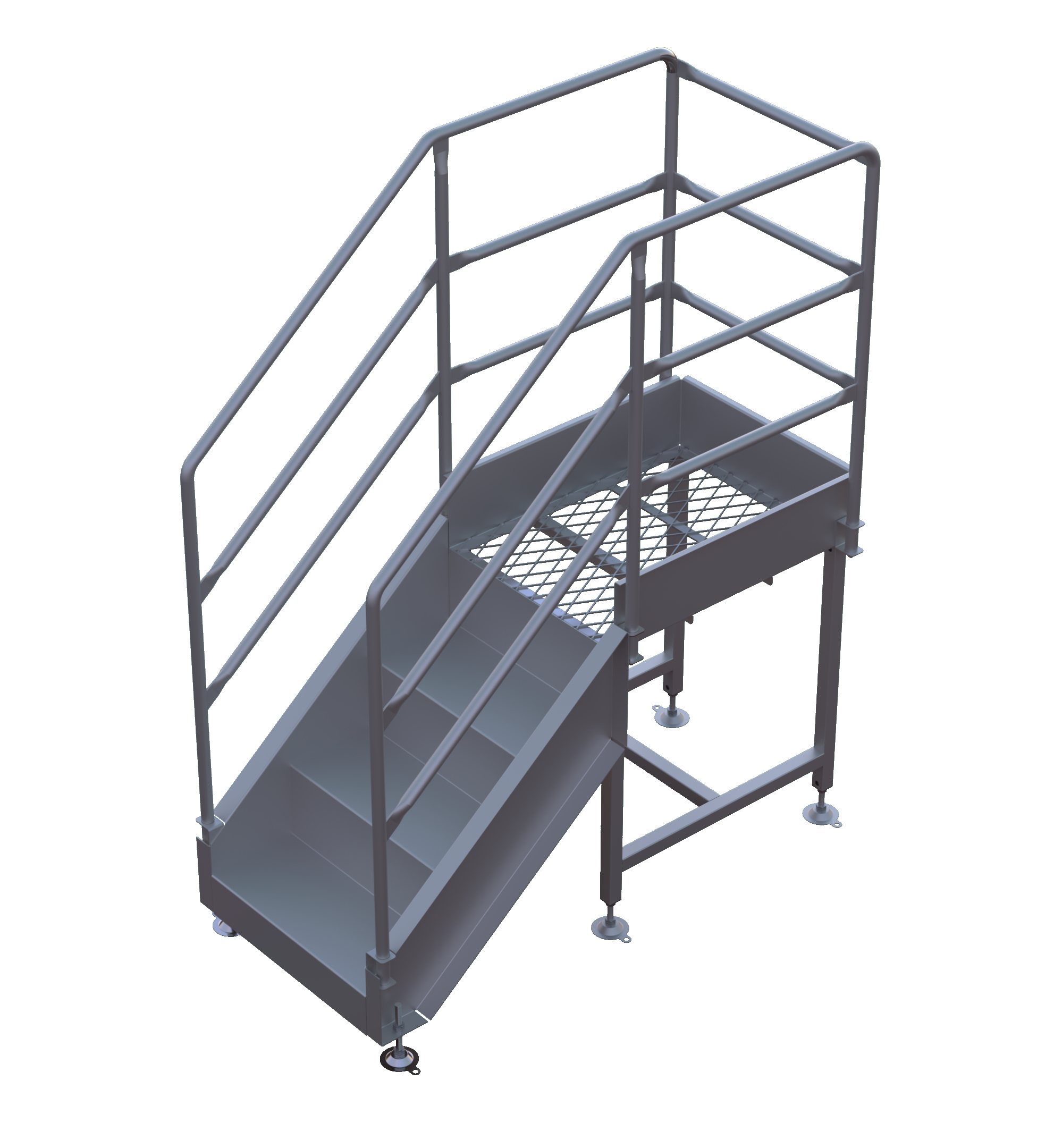 Work Platform for Slaughterhouses